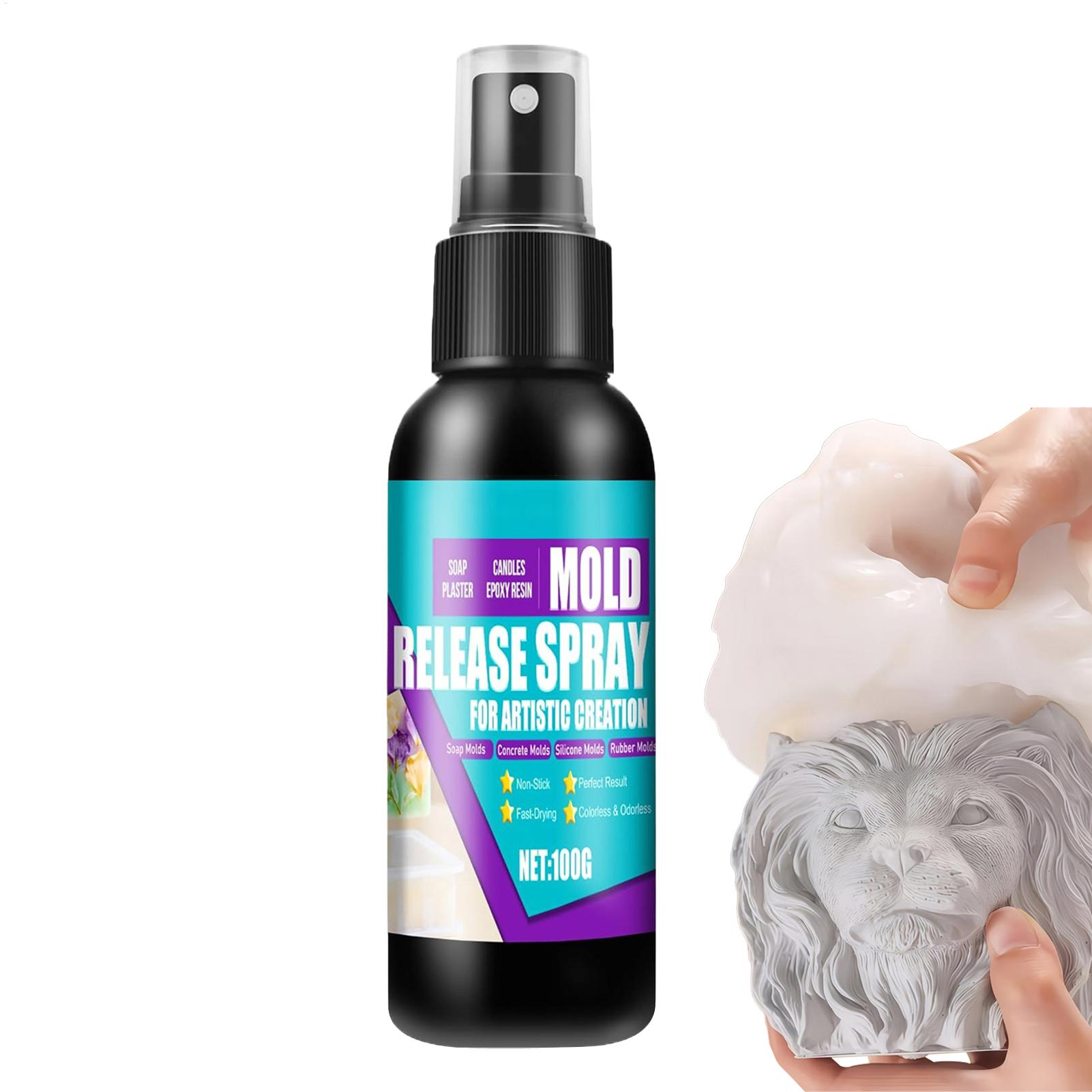 Candle Supplies In - Spray de démoulage 100g, agent antiadhésif