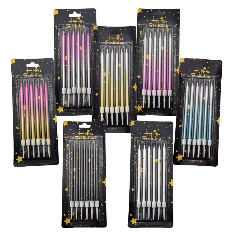 Candle Supplies In - Boîte de 30/50 bougies d'anniversaire de