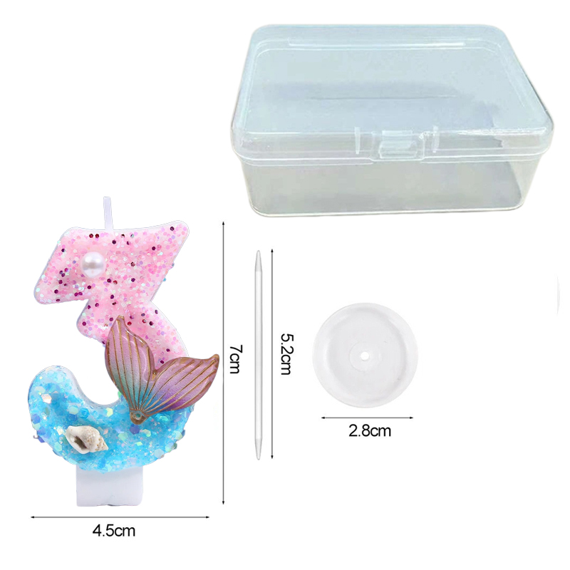 Bougies d'anniversaire numériq - Candle Supplies In avis et prix