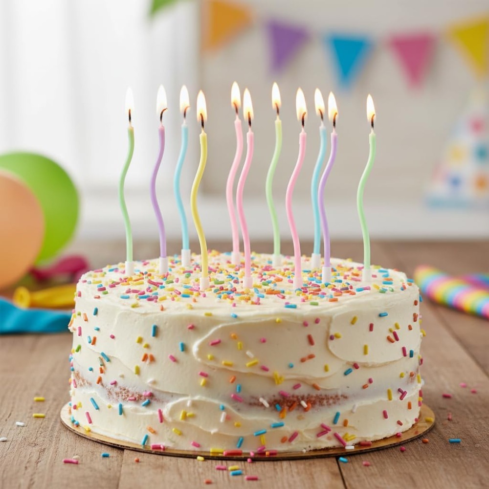 Ensemble de 12 bougies d'anniv - Candle Supplies In avis et prix