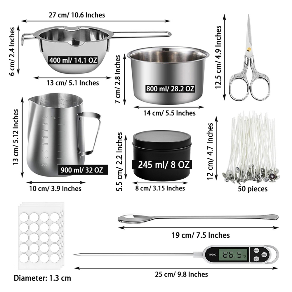 Glintmos Kit de fabrication de - Candle Supplies In avis et prix