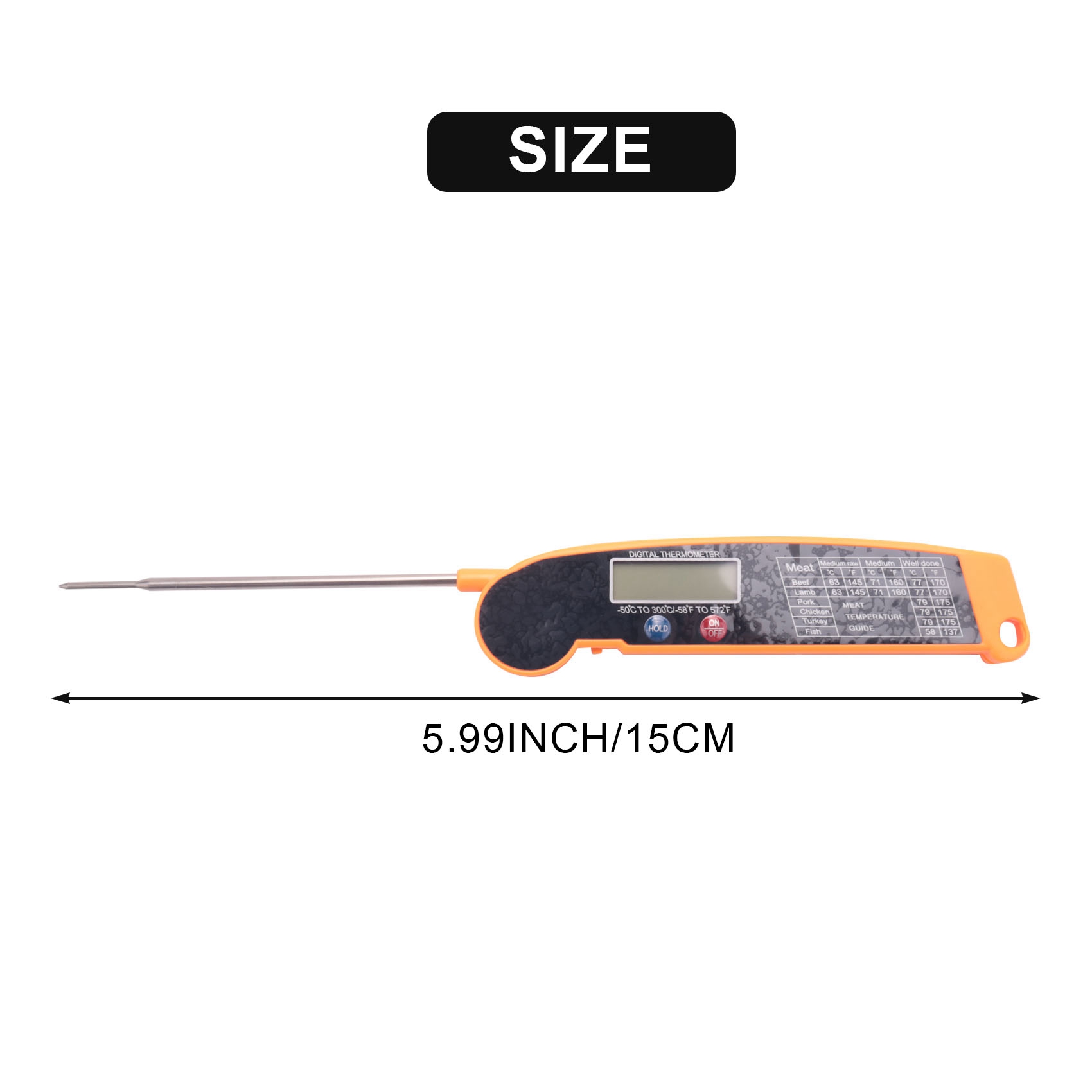 Thermomètre numérique à lectur - Digital Thermometer Probe avis et prix