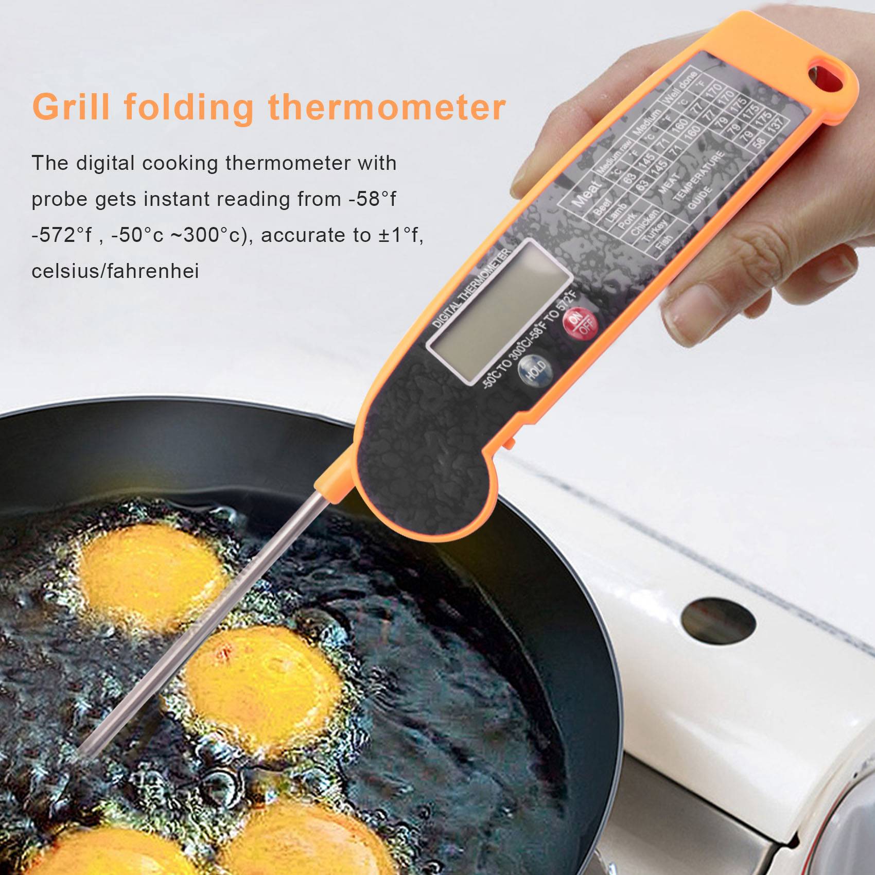 Thermomètre numérique à lectur - Digital Thermometer Probe avis et prix