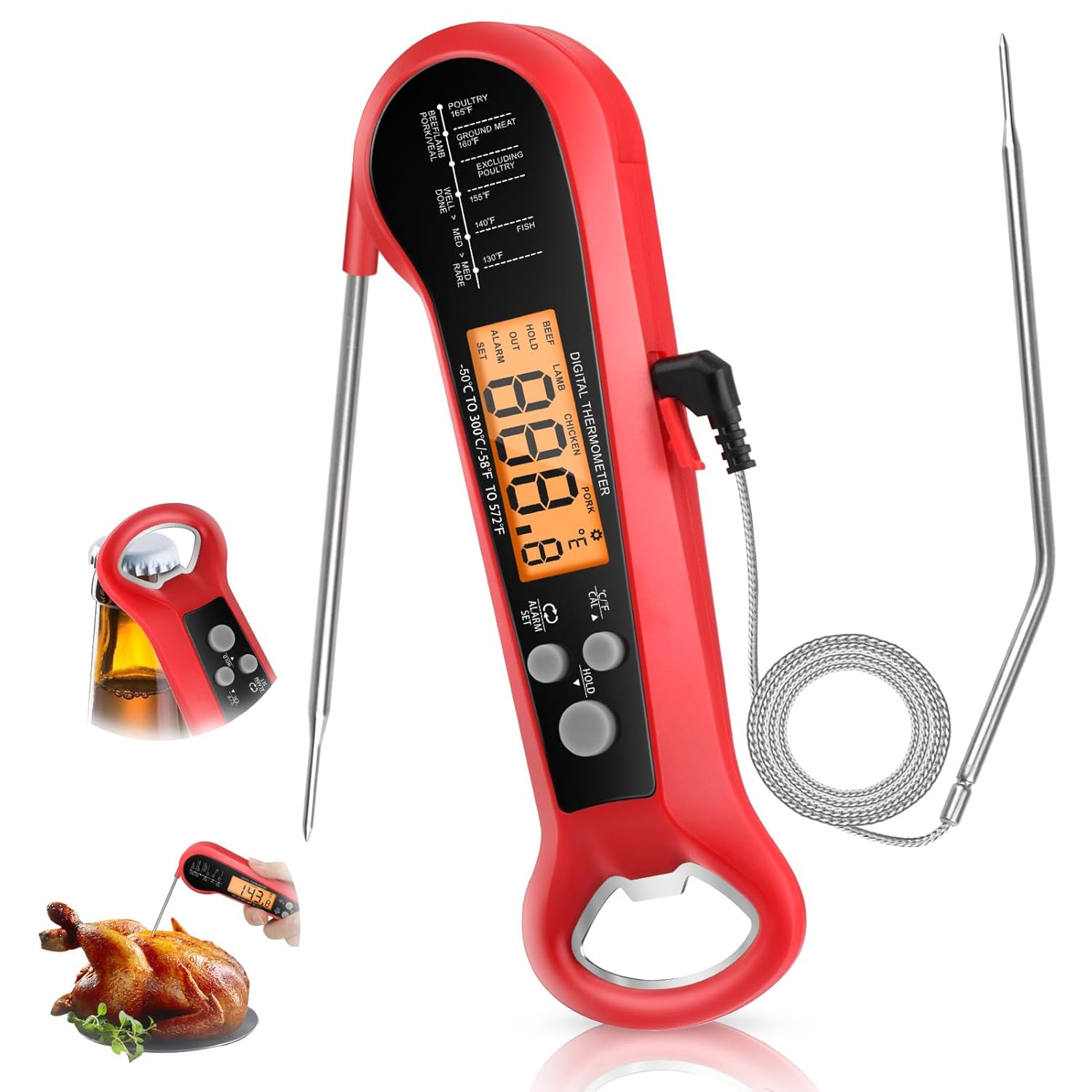 Thermomètre numérique professi - Digital Thermometer Probe avis et prix